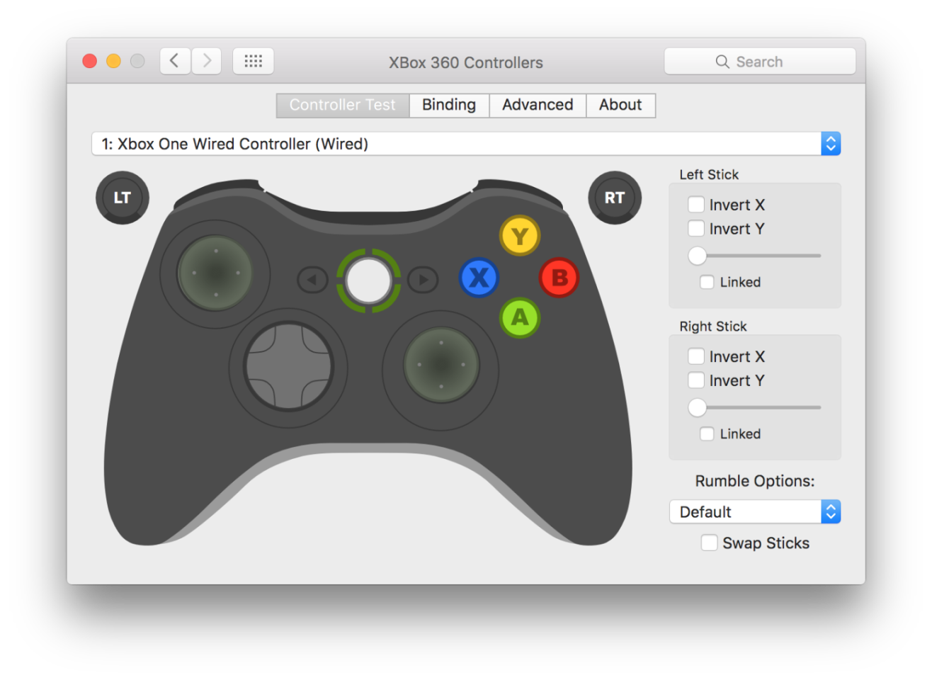 use xbox one controller for tboir on mac